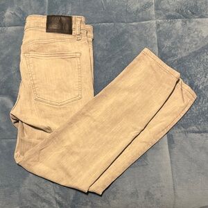 Express Light Gray Denim Jeans